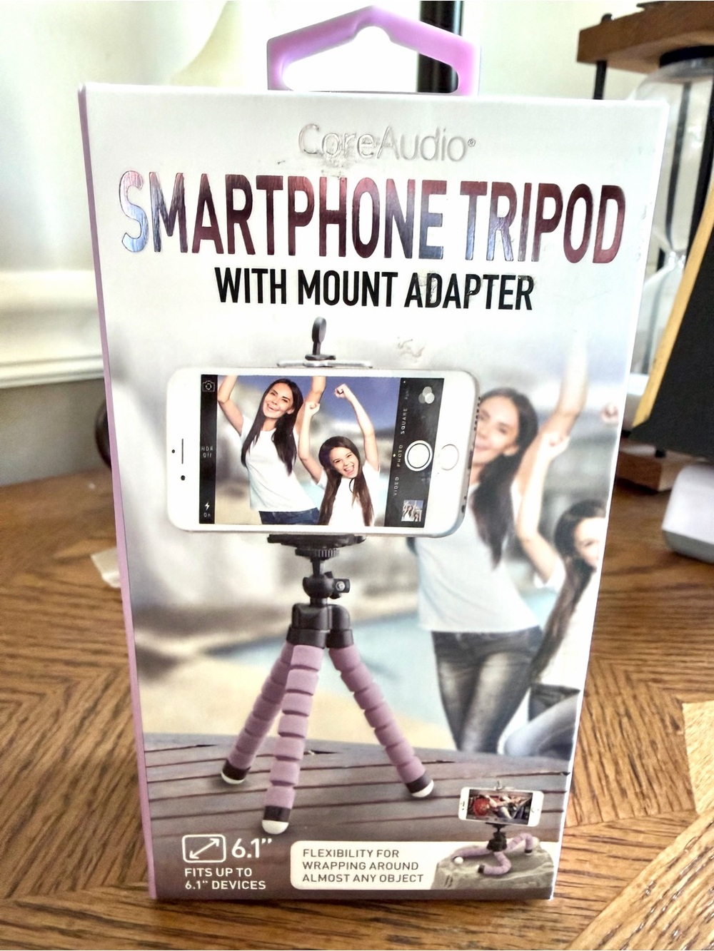 Smartphone NEW Tripod with Mount Adapter - Pink